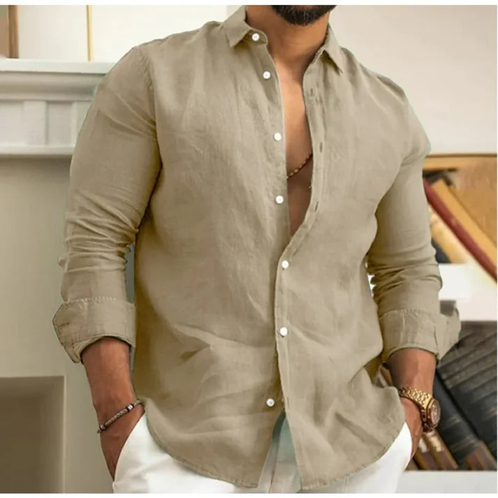 RONNIE™ |  Camisa de lino transpirable