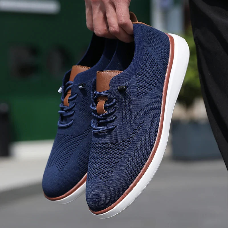 Zapatillas de hombre ligeras de malla