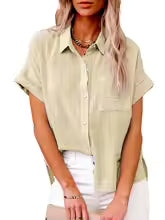 Camisa de lino