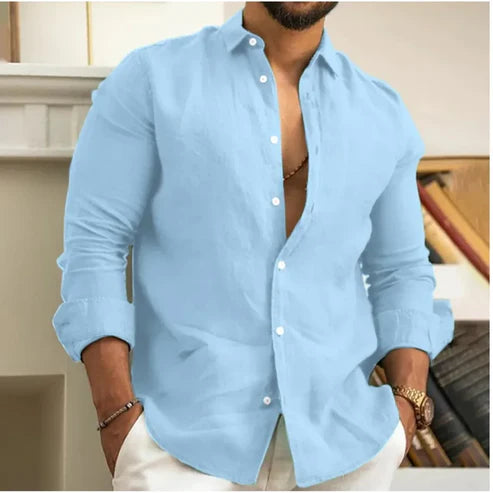 RONNIE™ |  Camisa de lino transpirable