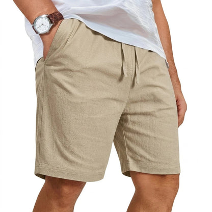 Pantalones cortos de verano de lino