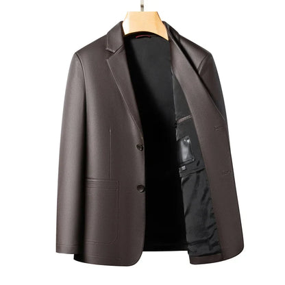 Chaqueta de cuero chic