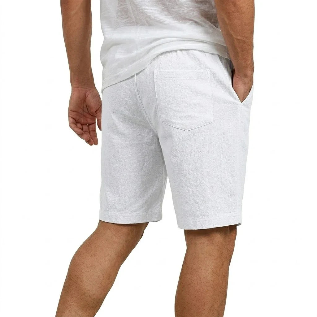 Pantalones cortos de verano de lino