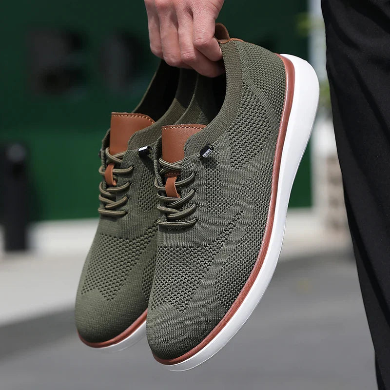 Zapatillas de hombre ligeras de malla