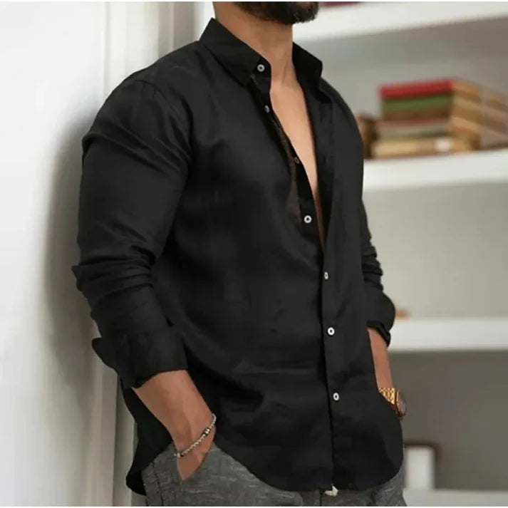 RONNIE™ |  Camisa de lino transpirable
