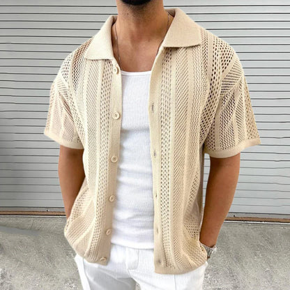 Camisa elegante de punto