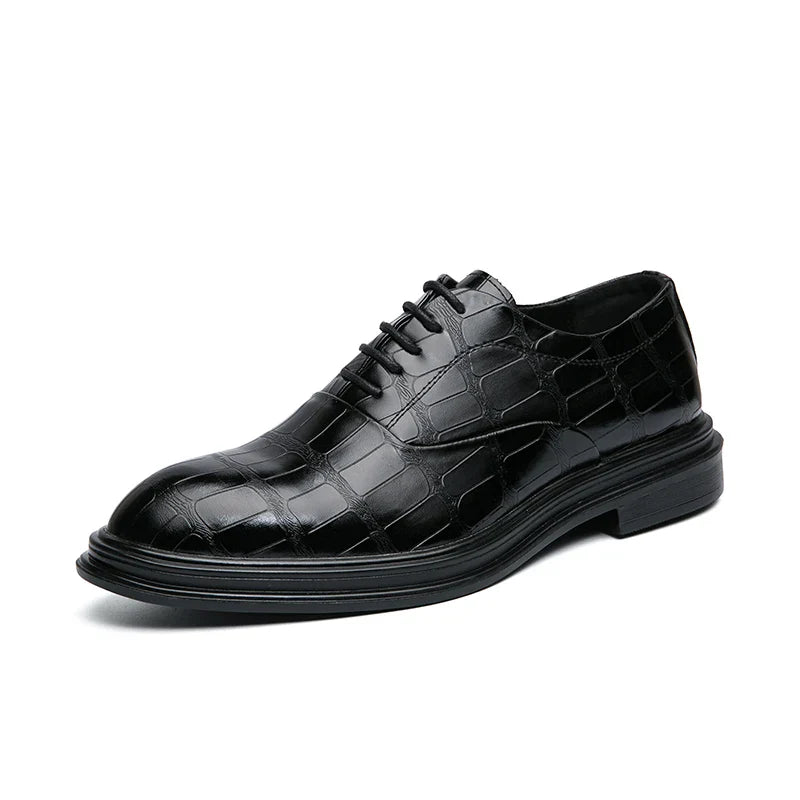 Zapatos Oxford de cuero elegantes