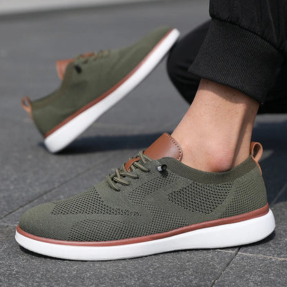 Zapatillas de hombre ligeras de malla