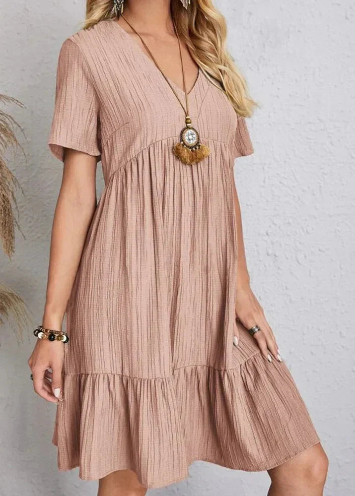Elegante vestido que realza la cintura