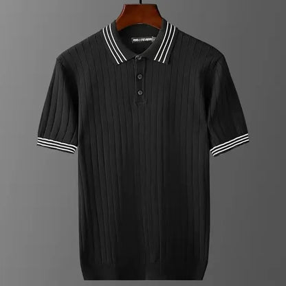 Elegante polo de algodón