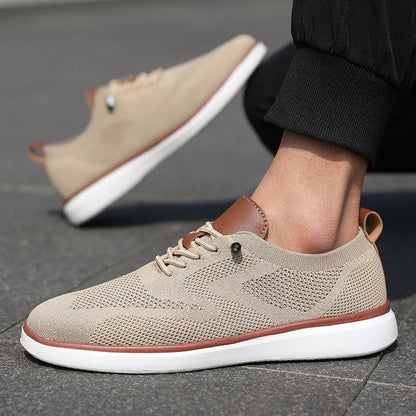 Zapatillas de hombre ligeras de malla