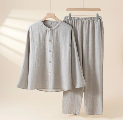Juego de ropa de cama de lino ligero