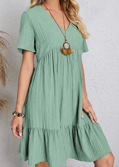 Elegante vestido que realza la cintura