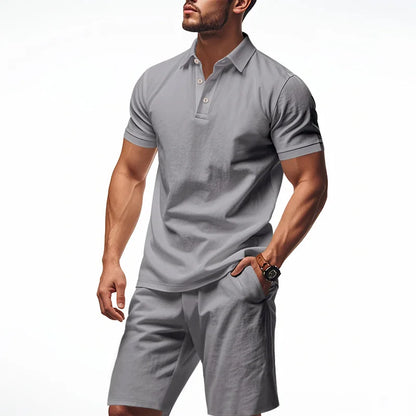 Elegante conjunto de algodón