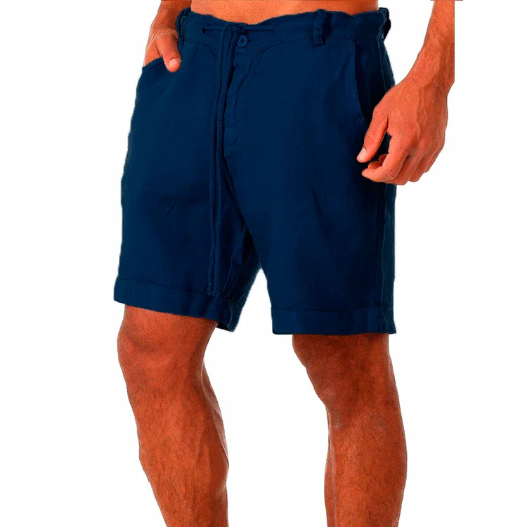 Pantalones cortos de lino