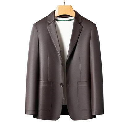 Chaqueta de cuero chic