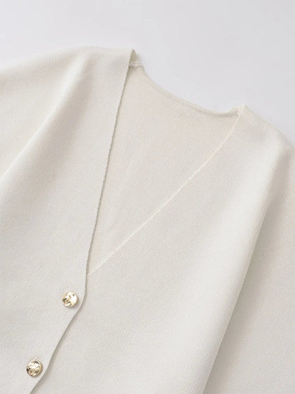 JADE | Minimalista, Elegante Blusa con botones