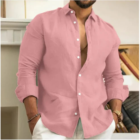 RONNIE™ |  Camisa de lino transpirable