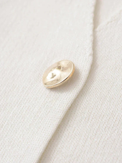 JADE | Minimalista, Elegante Blusa con botones