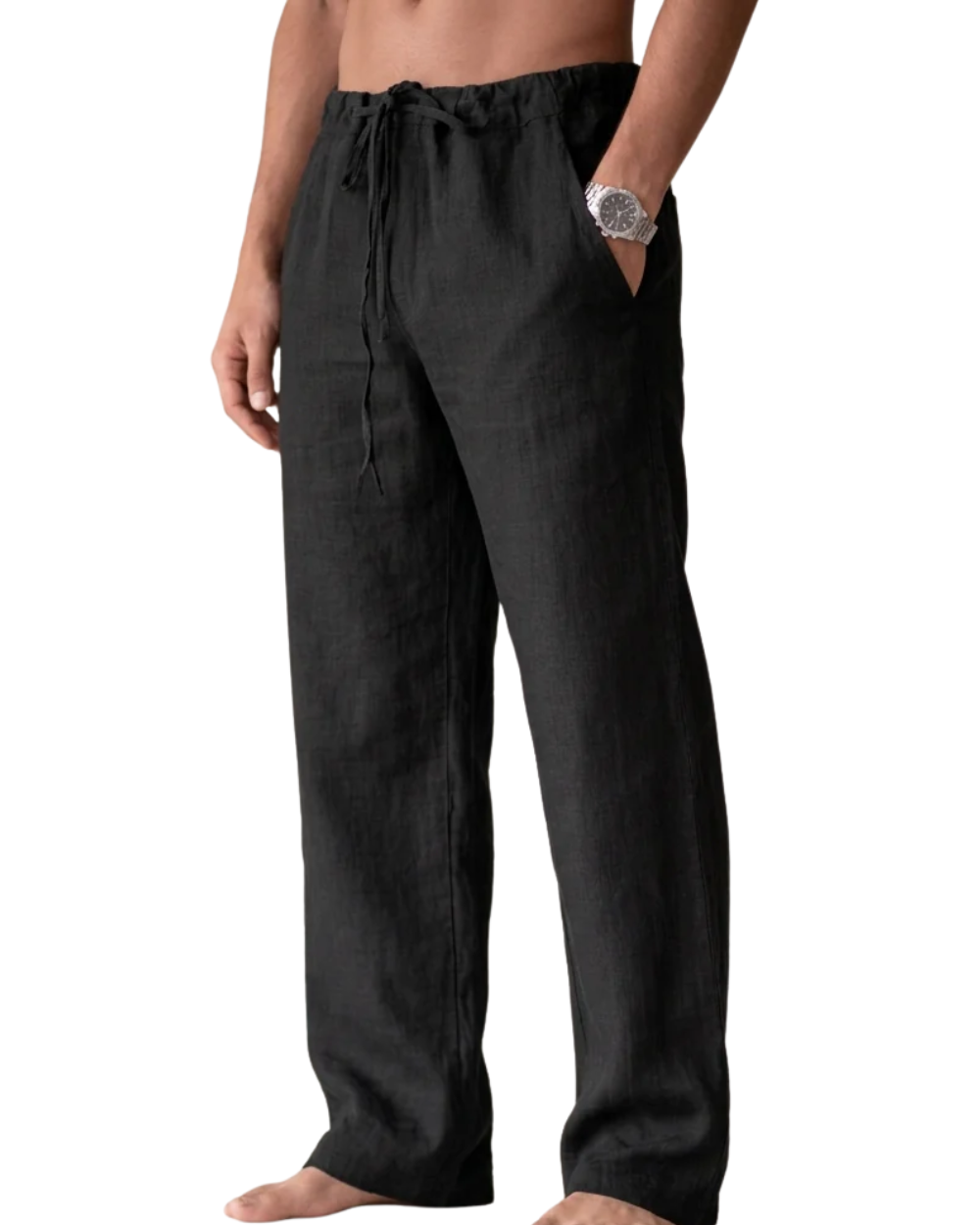 Pantalones de lino para hombre