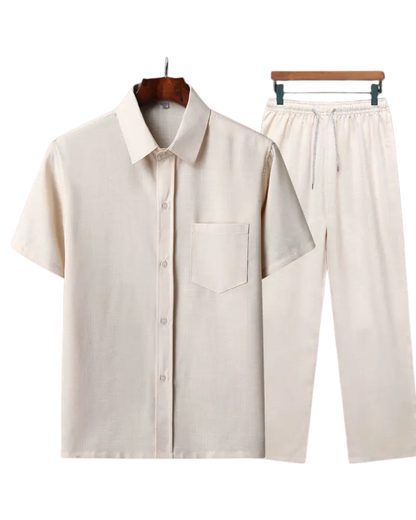 Conjunto informal de algodón