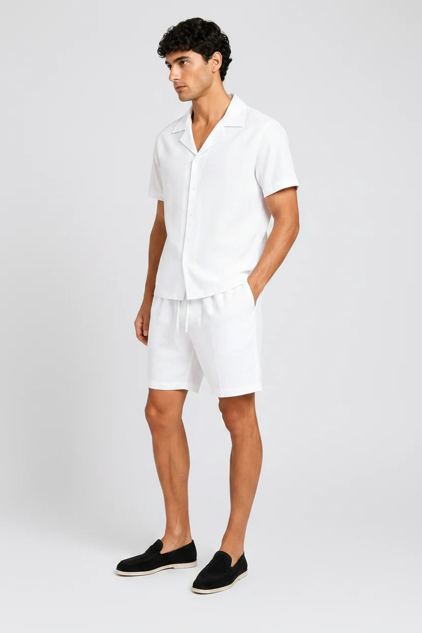 Elegante conjunto de lino