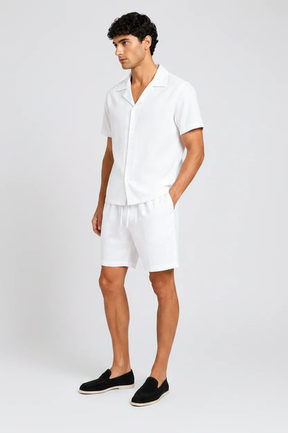 Elegante conjunto de lino