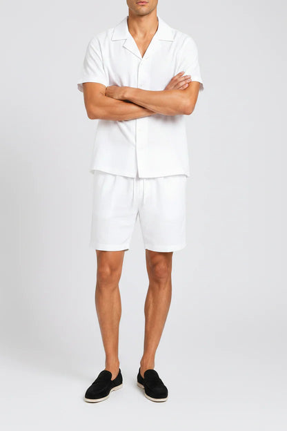Elegante conjunto de lino