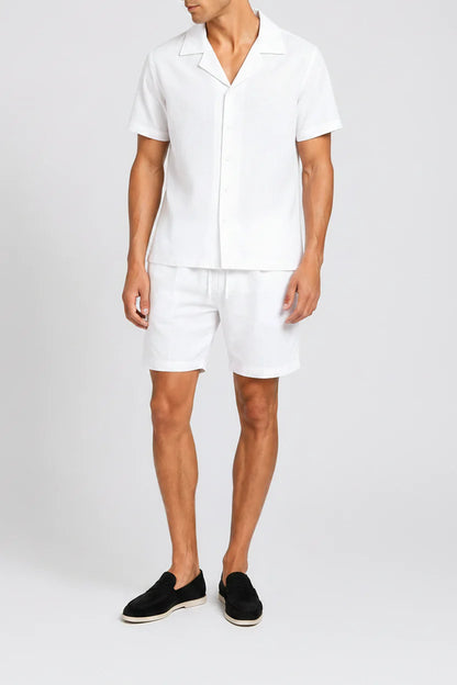 Elegante conjunto de lino