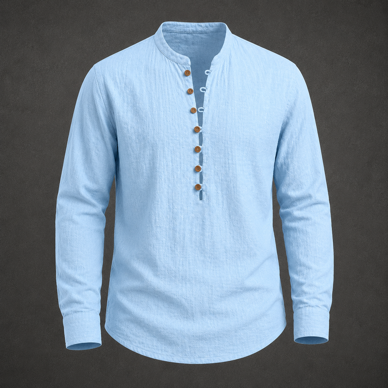 Hombre Camisa de lino de verano
