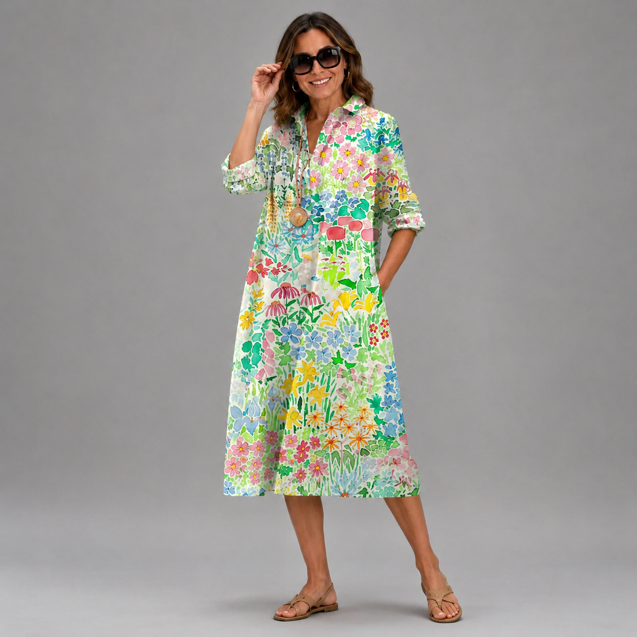 Victoria | Vestido midi elegante y refinado