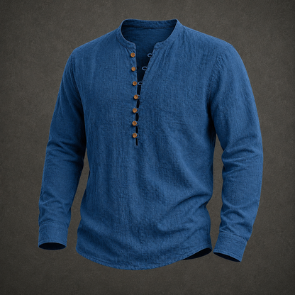 Hombre Camisa de lino de verano