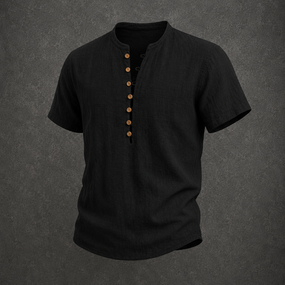 Hombre Camisa de lino de verano