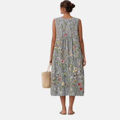 Alba™ | Vestido midi de diario