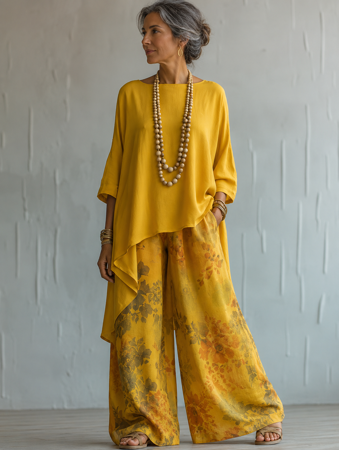 FLOR™ | Traje bohemio con un encanto soleado