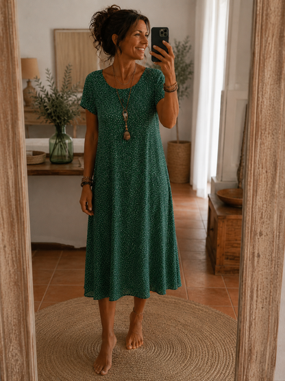 VALENTINA™ | Vestido Vintage de Lunares