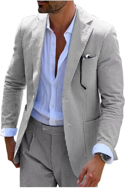 Trajes de dos piezas de verano para hombre
