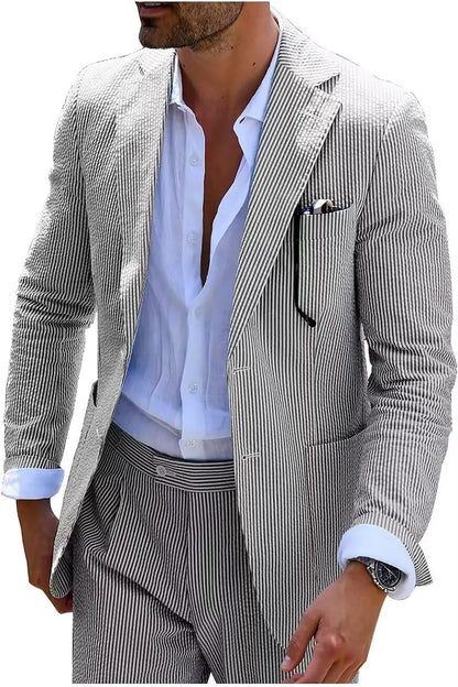 Trajes de dos piezas de verano para hombre
