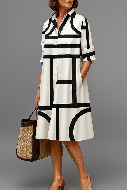 Elsa | Vestido midi elegante y refinado