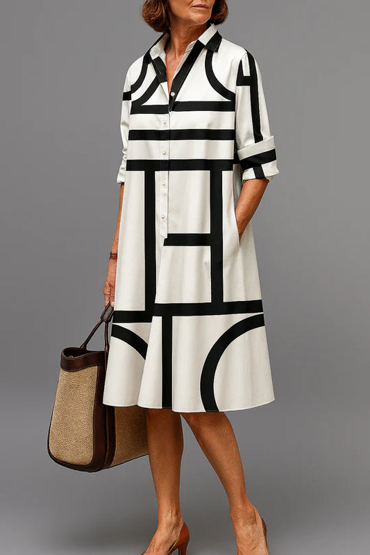 Elsa | Vestido midi elegante y refinado
