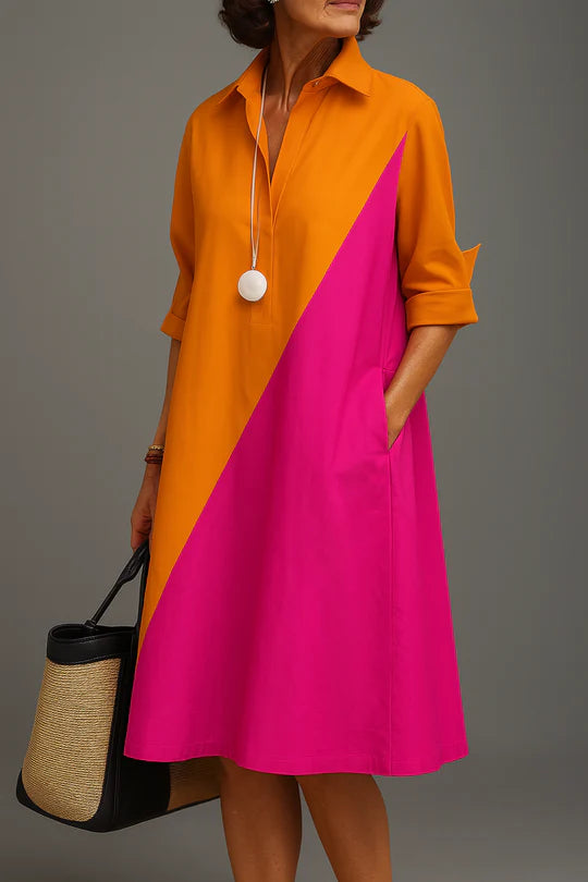 Carla | Vestido midi elegante y refinado