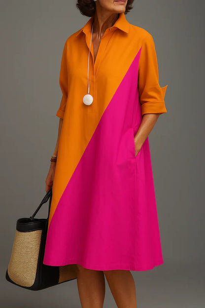 Carla | Vestido midi elegante y refinado