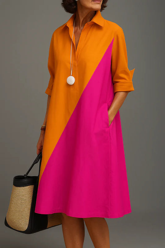 Carla | Vestido midi elegante y refinado