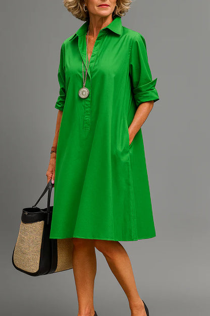 Nuria | Vestido midi elegante y refinado