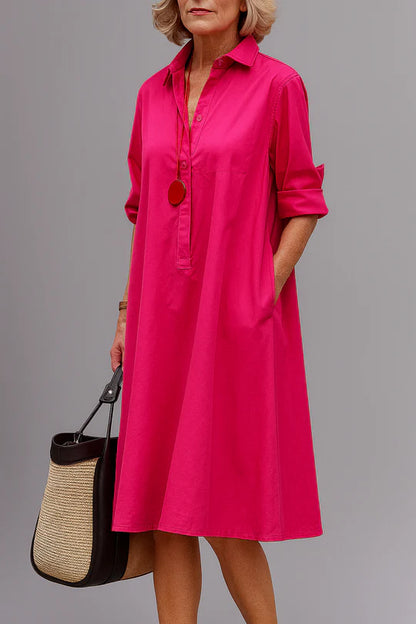 Clara | Vestido midi elegante y refinado