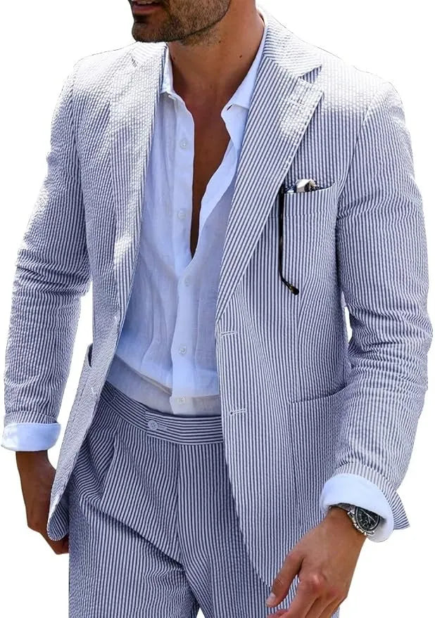 Trajes de dos piezas de verano para hombre