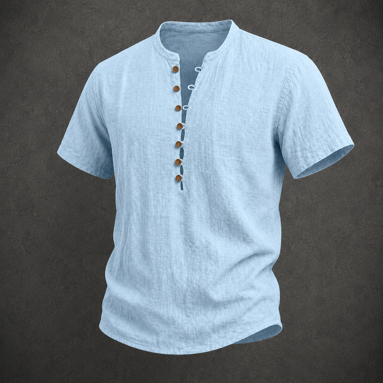 Hombre Camisa de lino de verano