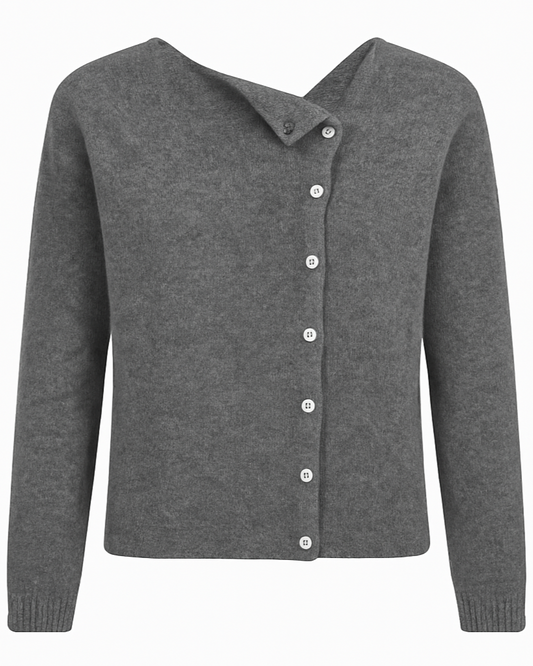 Paige™ | Cardigan elegante de punto asimétrico