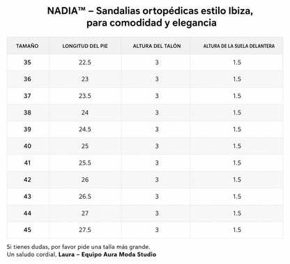 NADIA™  | Sandalias estilo Ibiza, para comodidad y elegancia