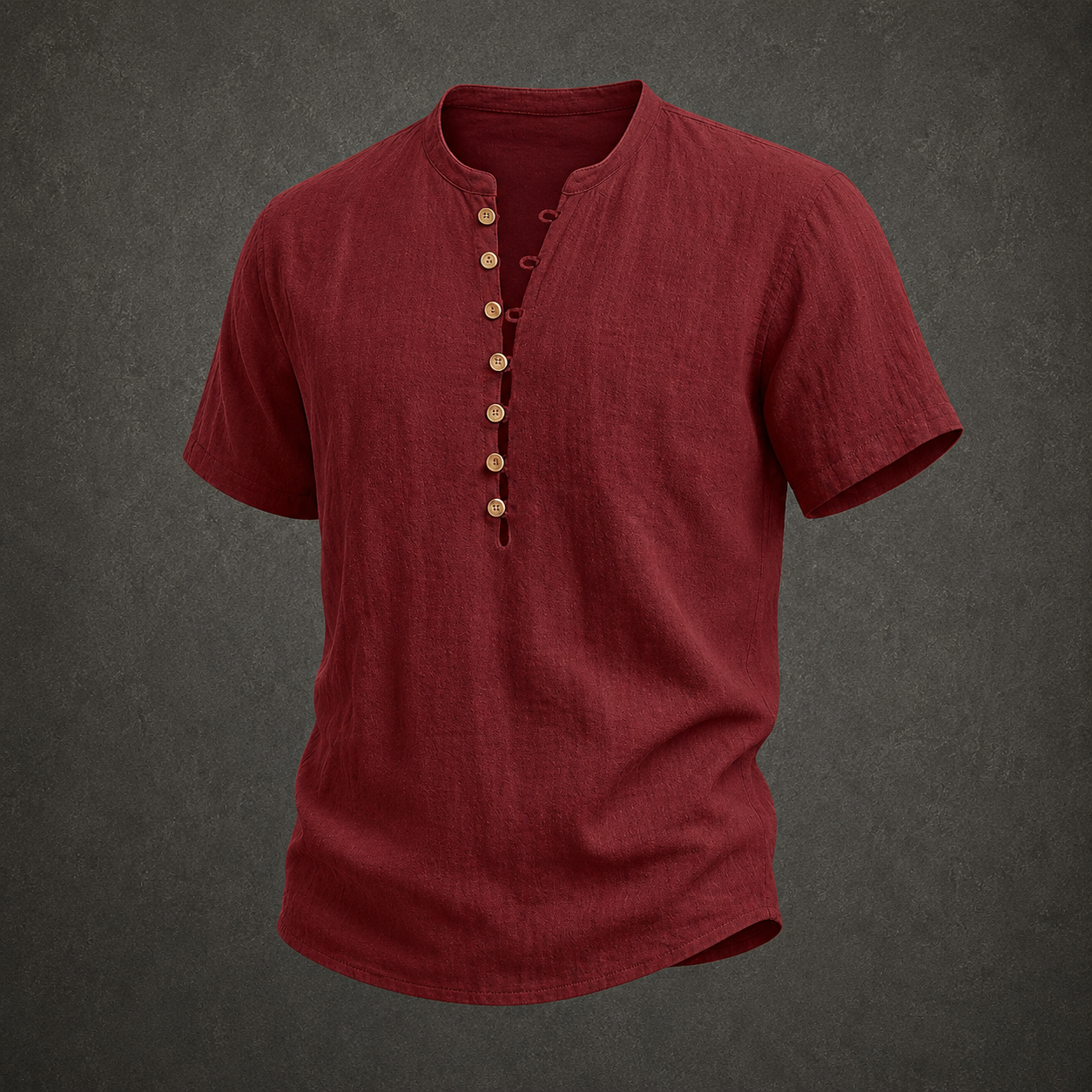 Hombre Camisa de lino de verano